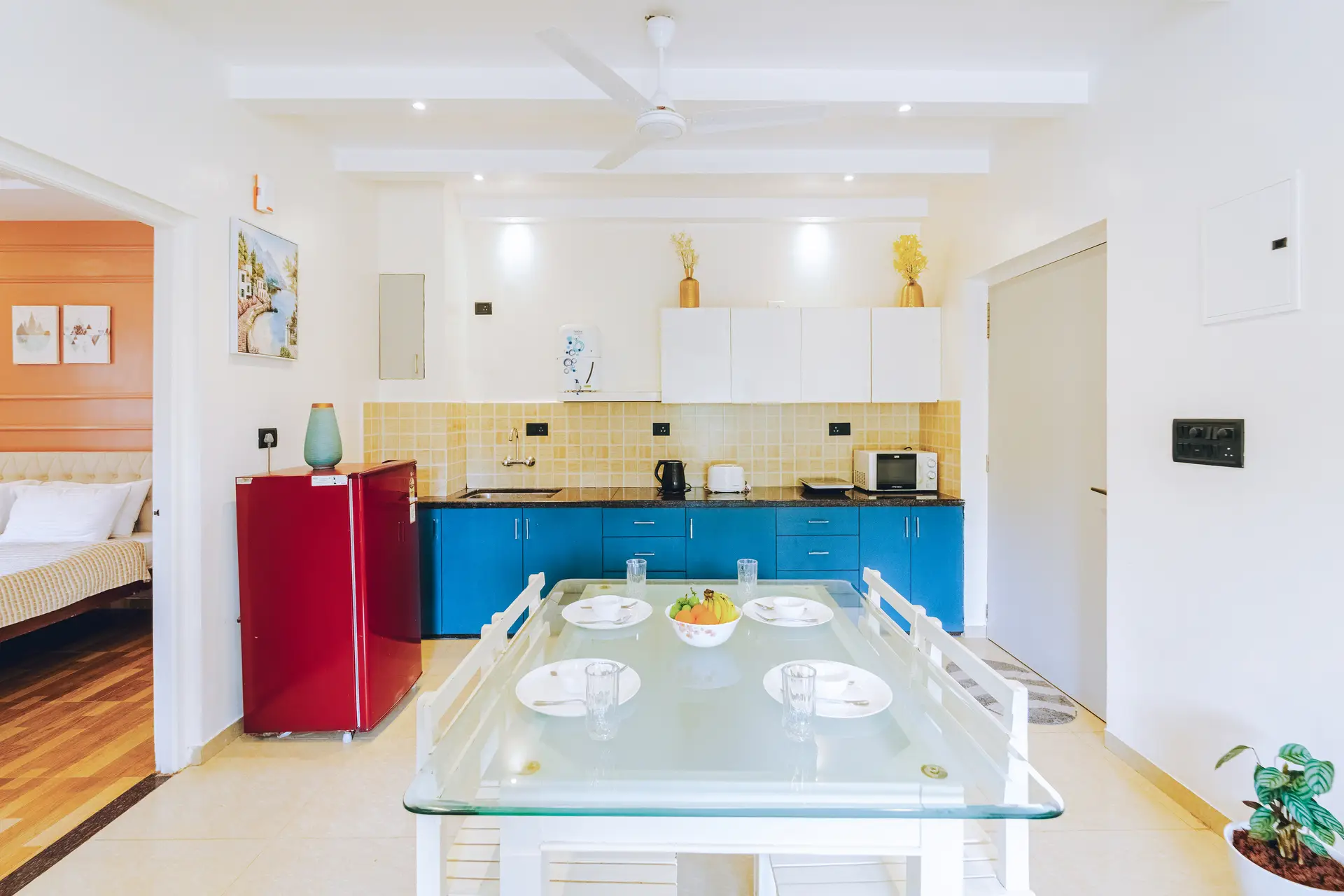 Kitchen with utensils